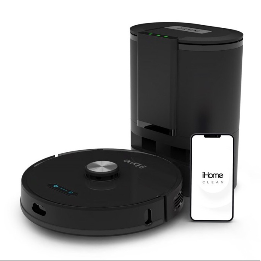 iHome AutoVac Nova Self Empty Robot Vacuum and Mop